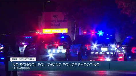 germantown middle school shooting|Man dead after being shot by Germantown police on Kennedy .